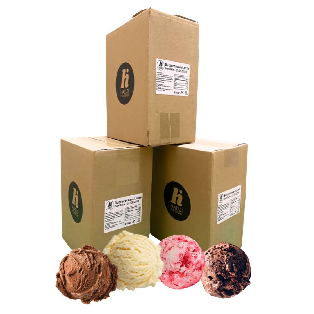 5 litre ice cream box
