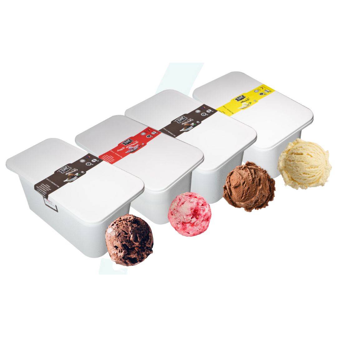 6 litre ice cream tub